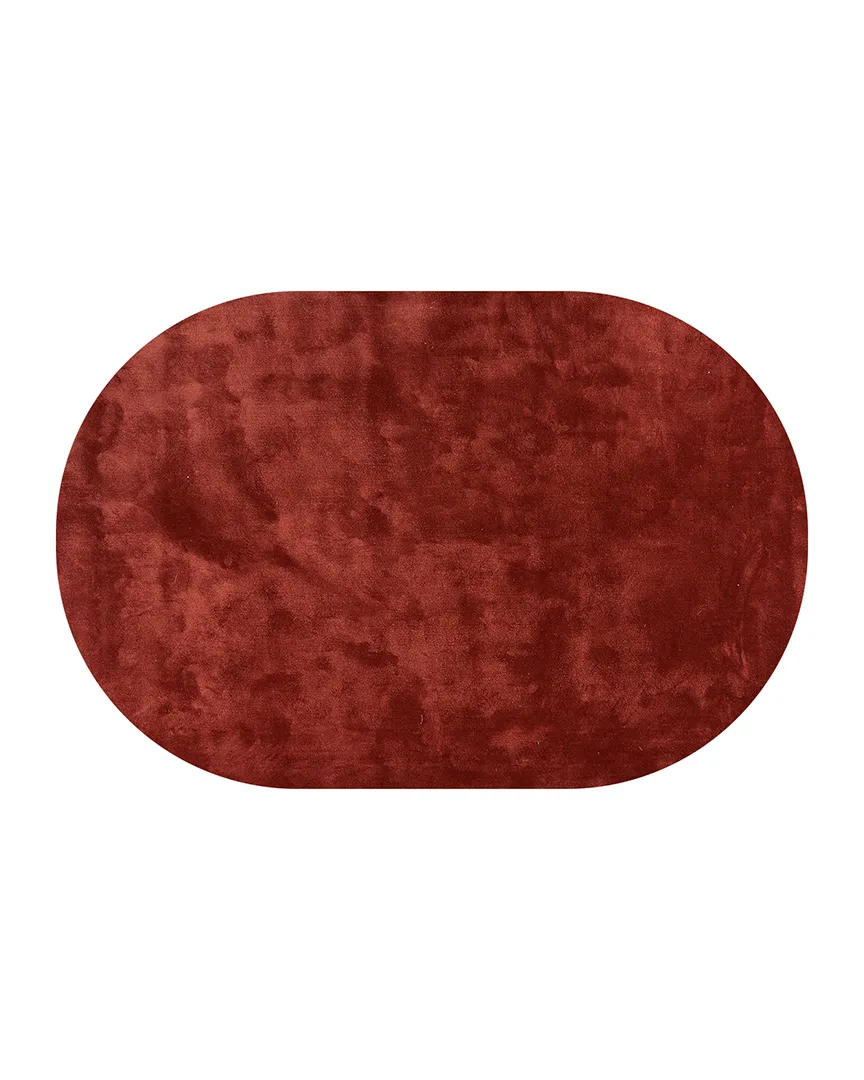 Teppich Cowan orange 240 x 330 cm rund