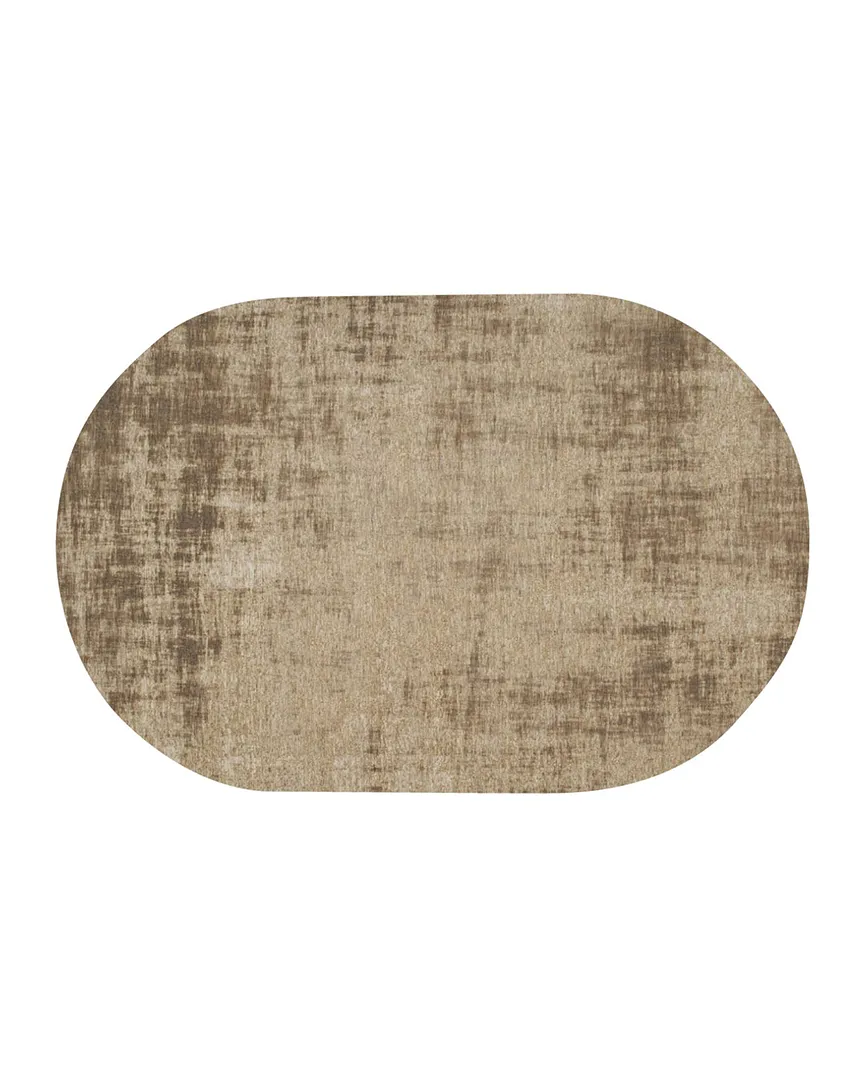 Teppich Rovinj beige 130 x 190 cm oval