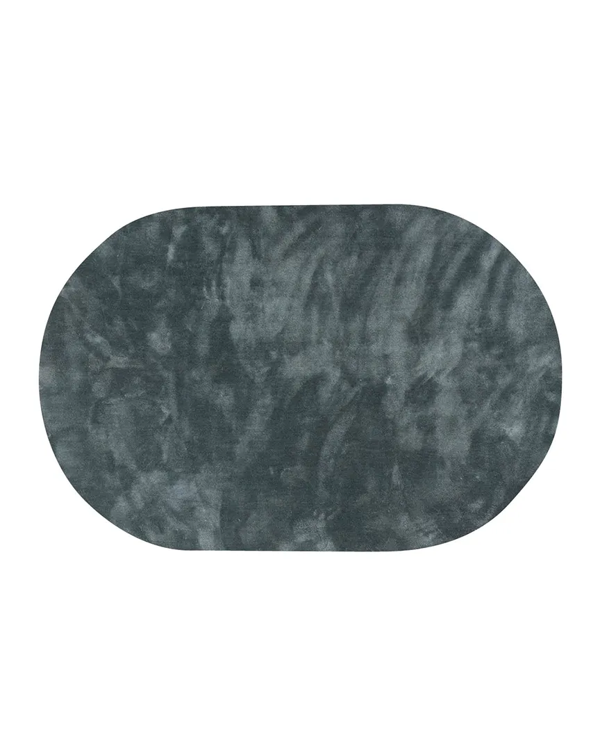 Teppich Cowan blau 240 x 330 cm oval