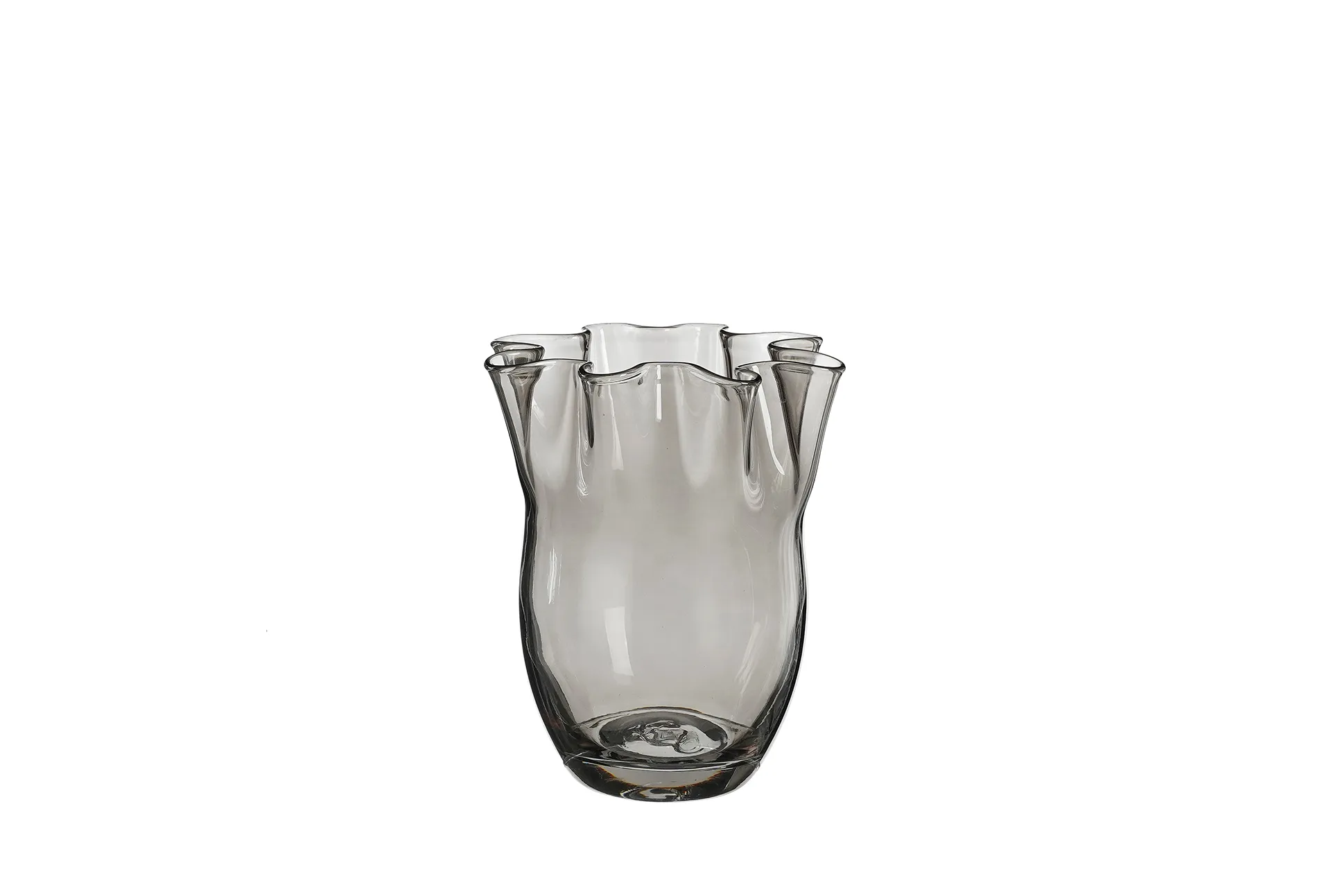 Vase Pollie Grau 18 x 18 cm