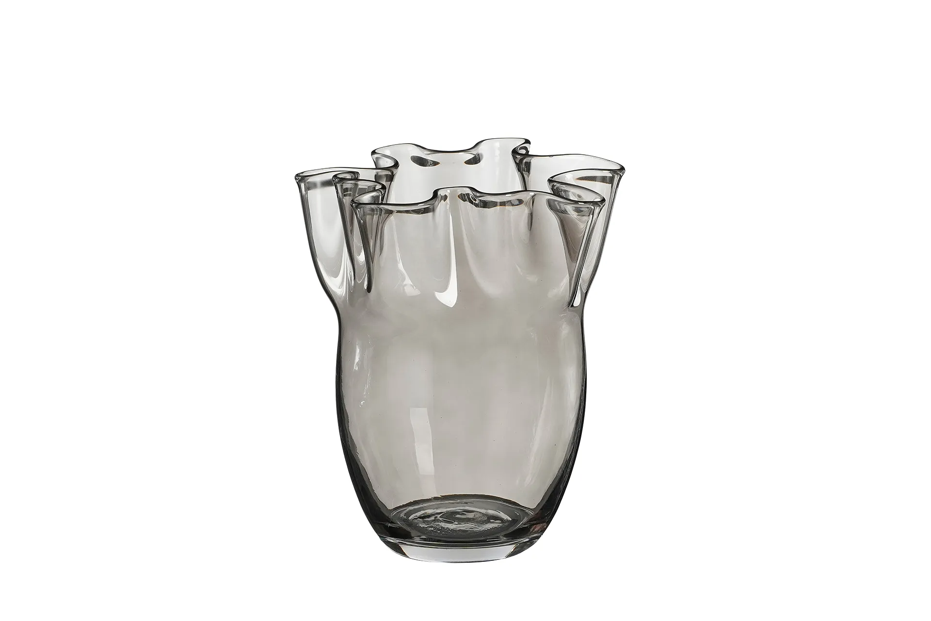 Vase Pollie Grau 20 x 20 cm