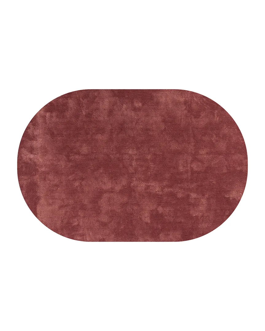 Teppich Cowan rosa 130 x 190 cm oval