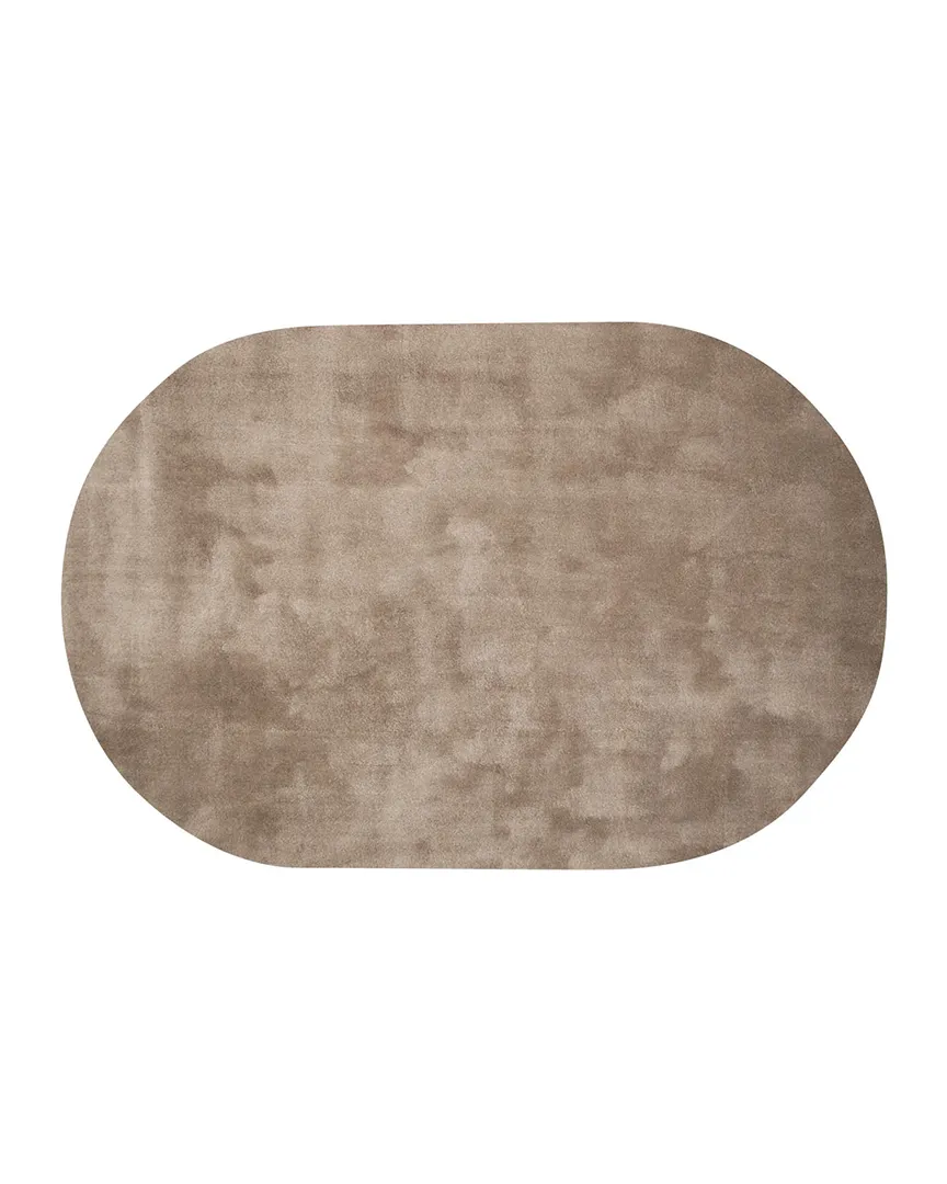 Teppich Cowan taupe 130 x 190 cm oval