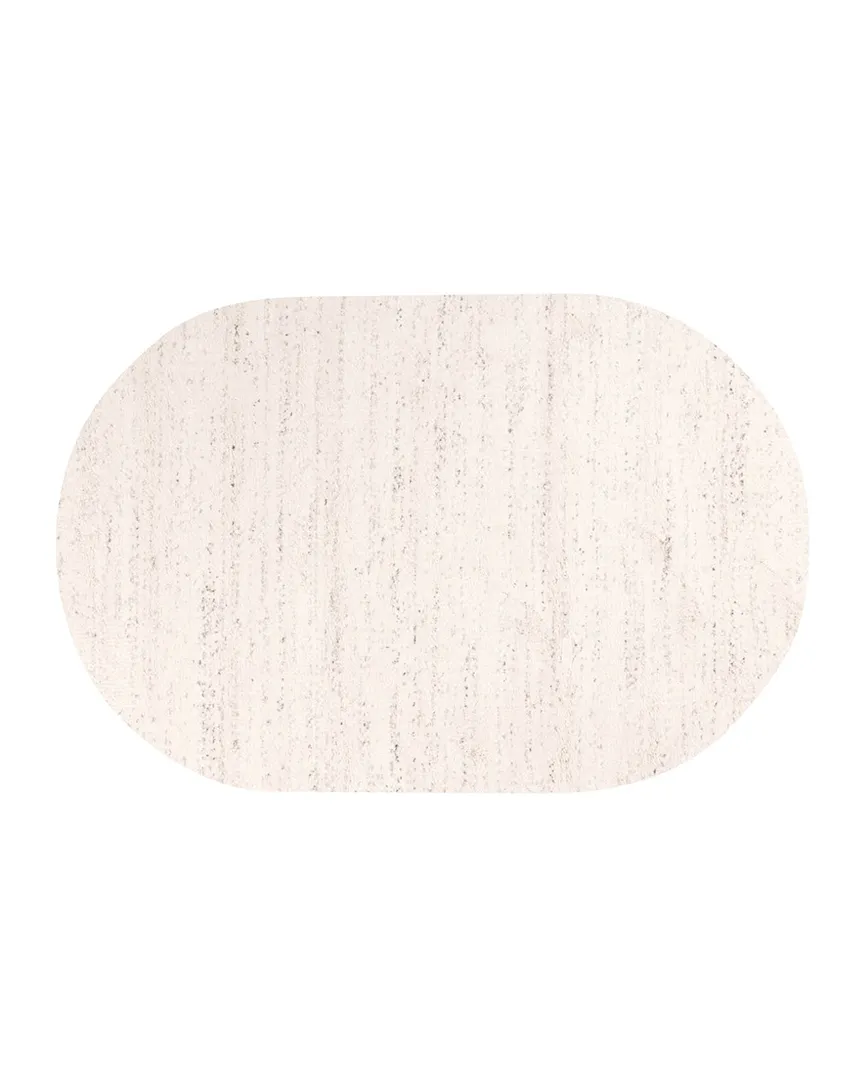 Teppich Bodil weiß 200 x 290 cm oval