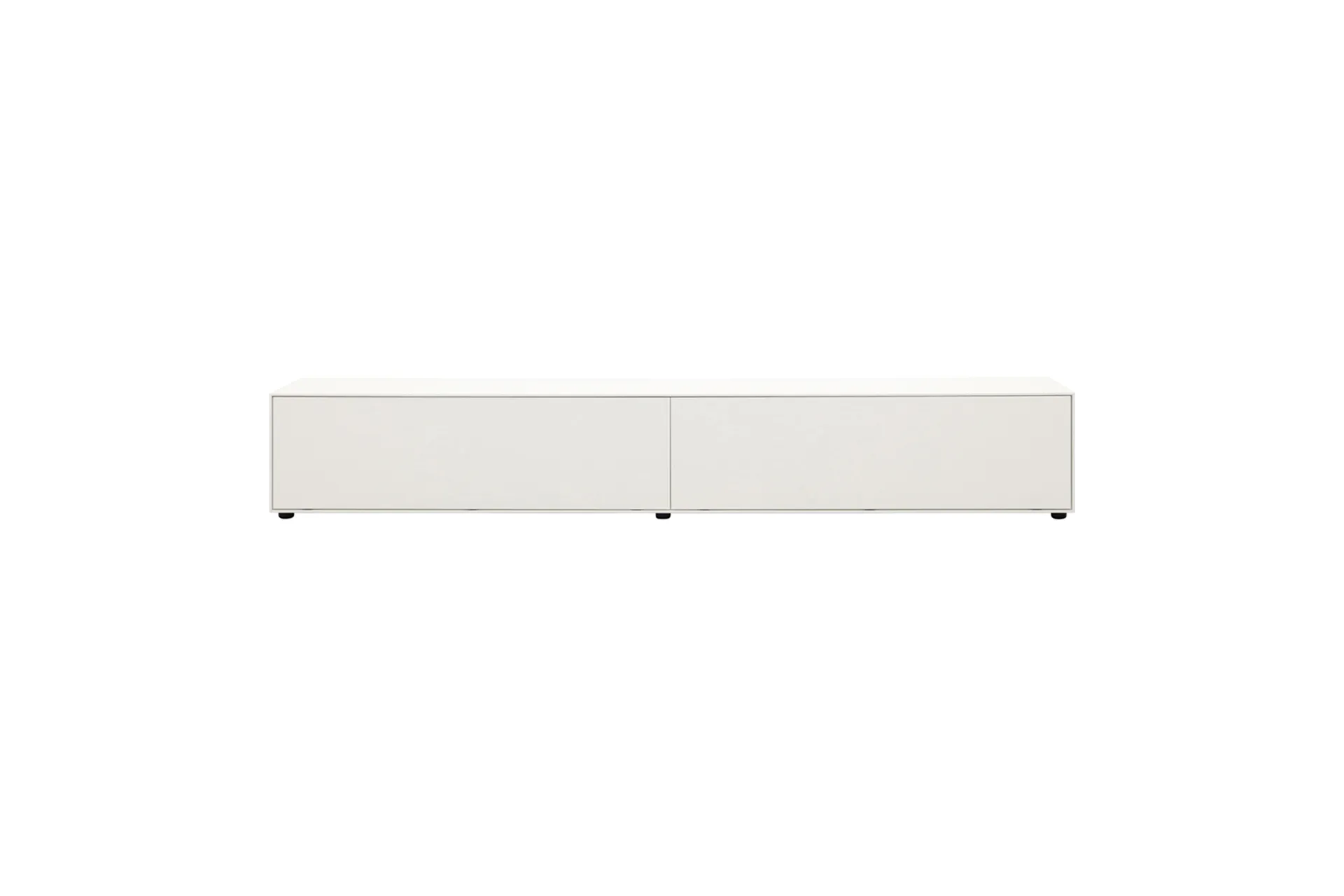 TV-Bank Moiano Weiß 240 x 37 cm