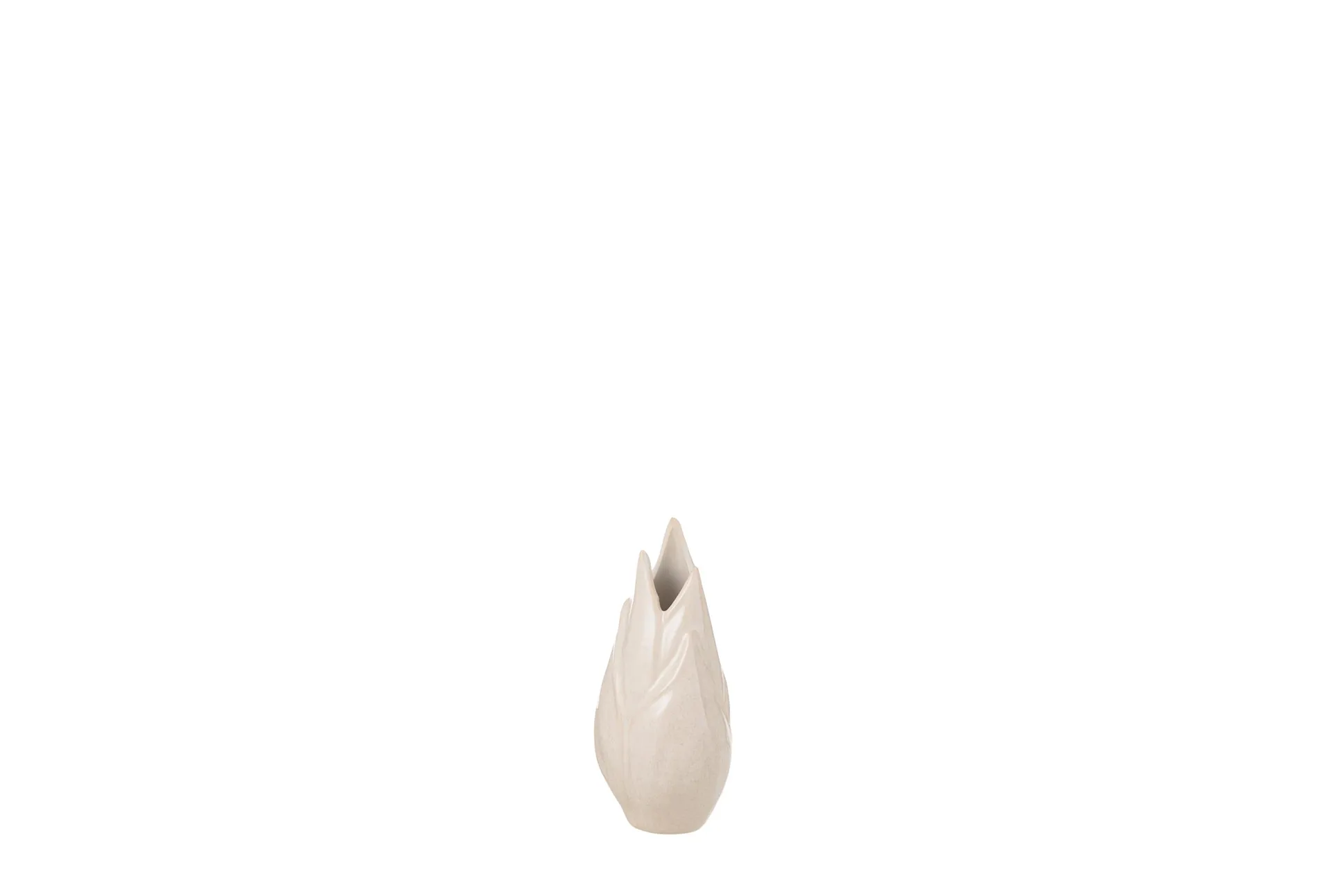 Vase Ibiza beige 10 x 10 cm
