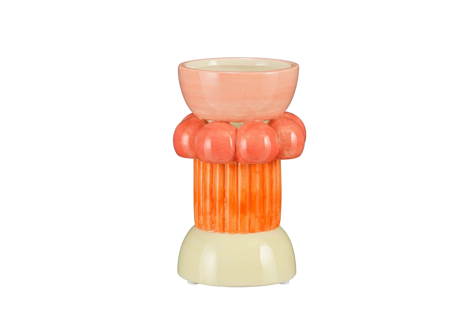 Vase Zoey Orange 9,5 x 9,5 cm
