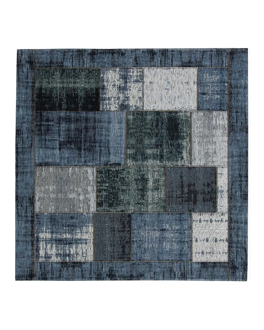 Teppich Pablo blau 200 x 200 cm