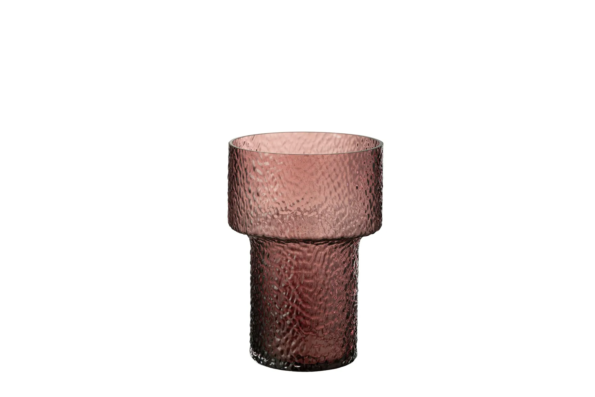 Vase Betty rosa 21 x 21 cm