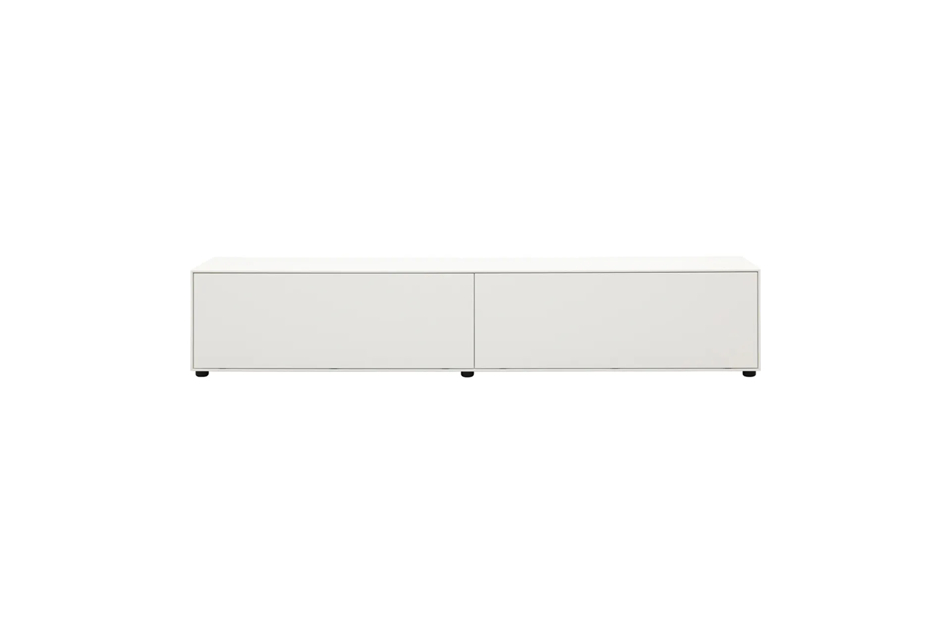 TV-Bank Moiano Weiß 200 x 37 cm