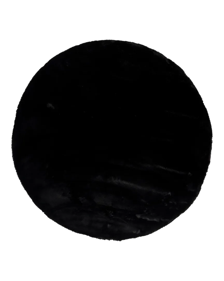 Teppich Perry schwarz 120 cm