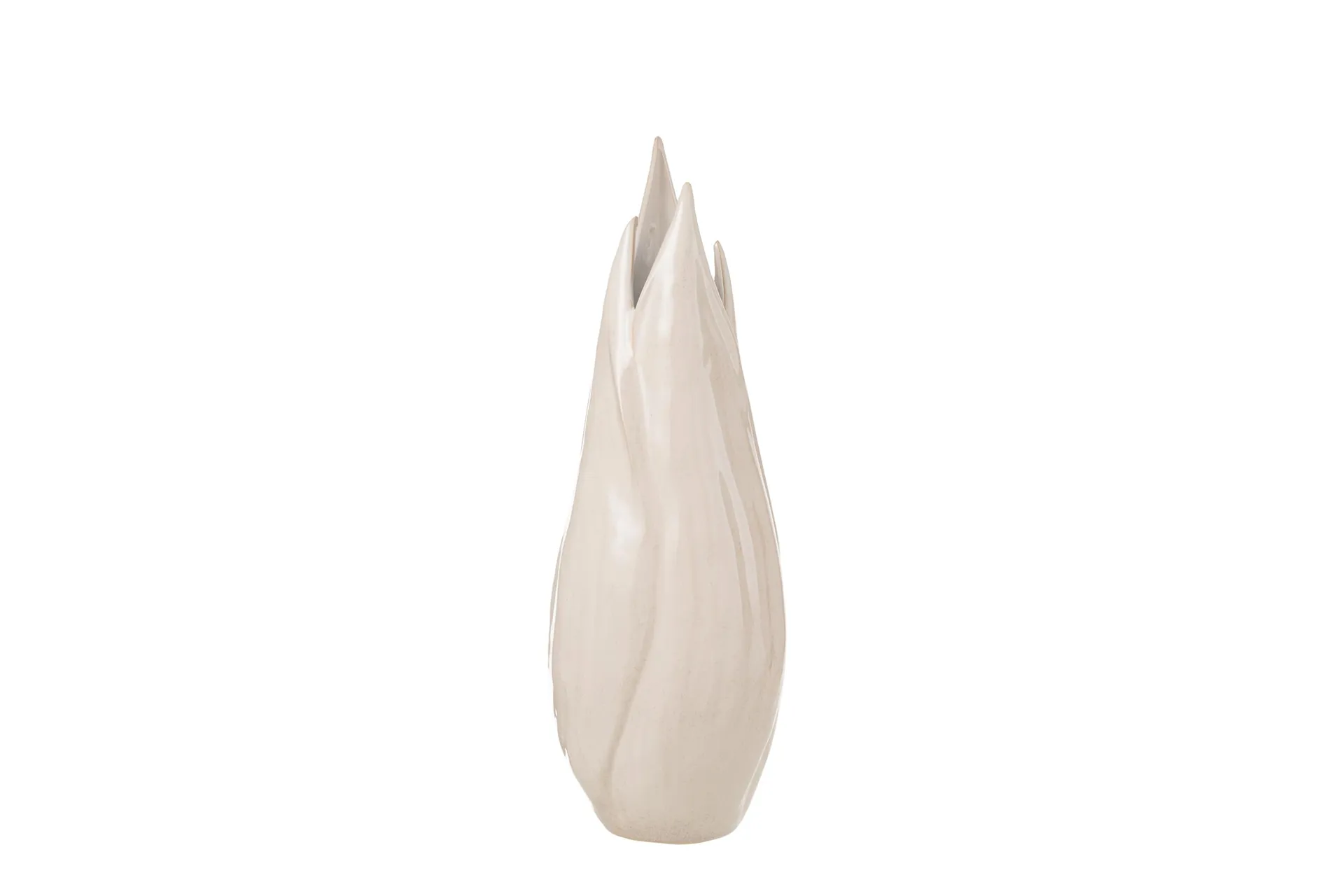 Vase Ibiza beige 17 x 17 cm