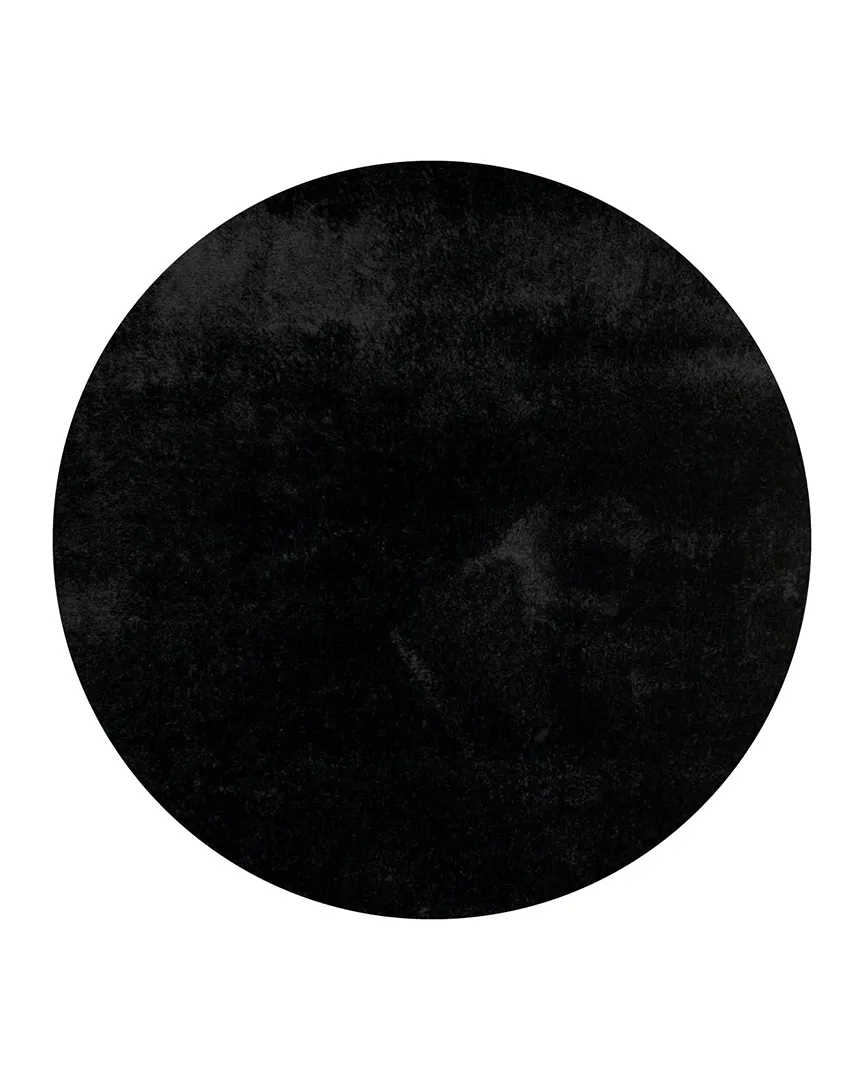 Teppich Vernissage schwarz 120 cm