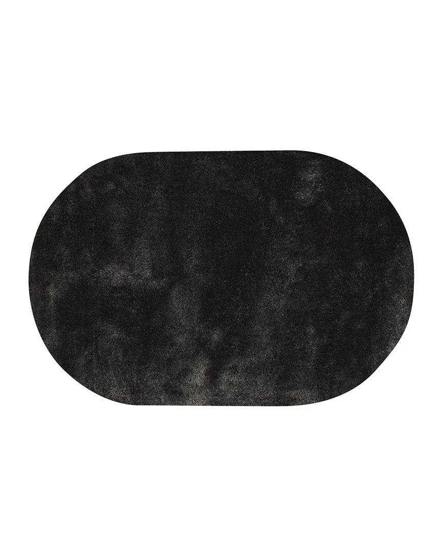 Teppich Vernissage dunkelgrau 160 x 230 cm oval