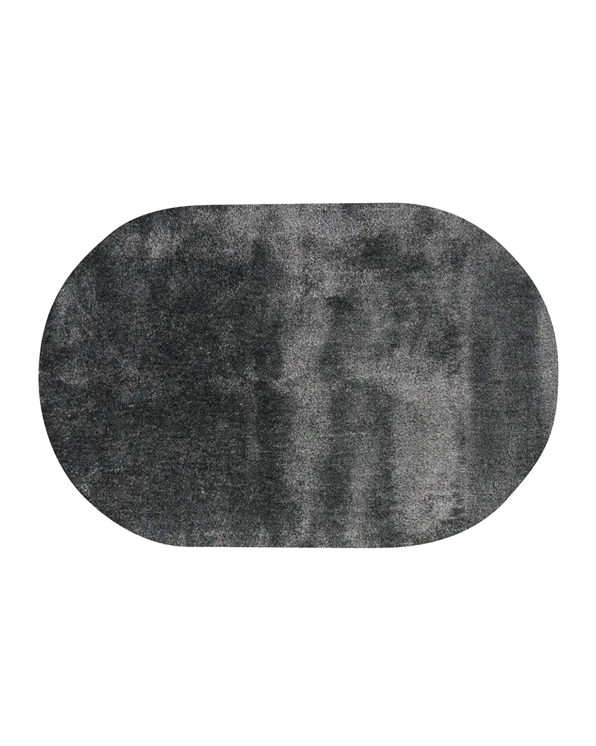 Teppich Vernissage blau 160 x 230 cm oval